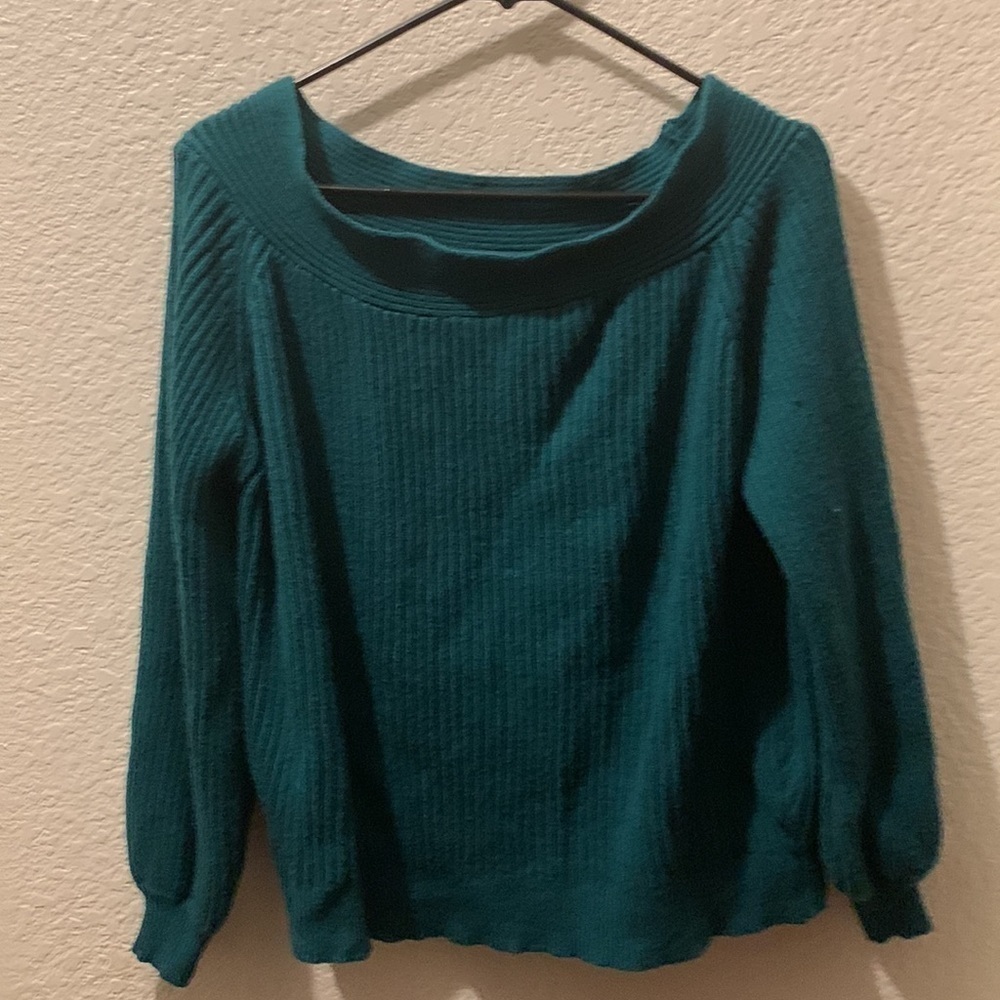 Kirundo teal sweater - Picture 3 of 8